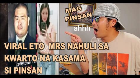 MRS NAHULI SA KWARTO NA KASAMA SI PINSAN!.